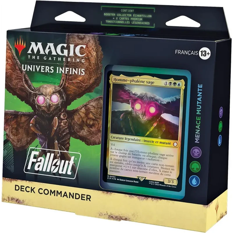 Deck Commander - Magic The Gathering - Fallout - Menace Mutante - FR