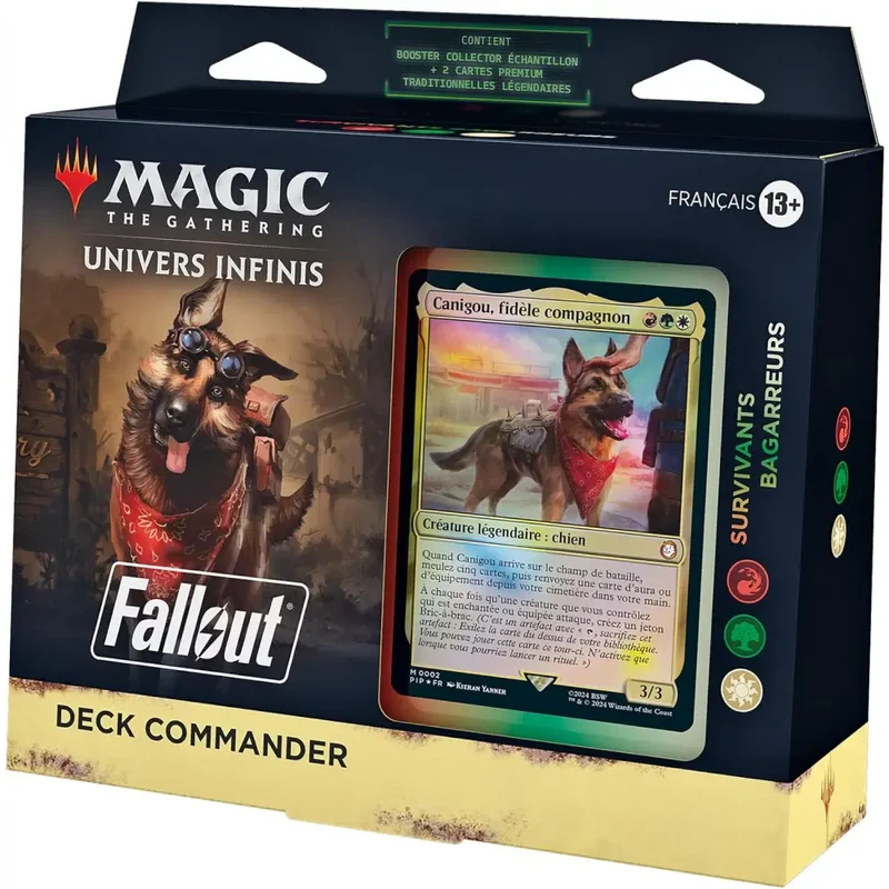 Deck Commander - Magic The Gathering - Fallout - Survivants Bagarreurs - FR