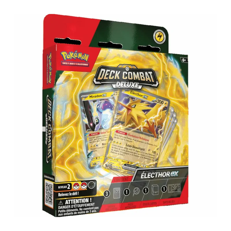 Pokémon - Deck Combat Deluxe Electhor-Ex - FR