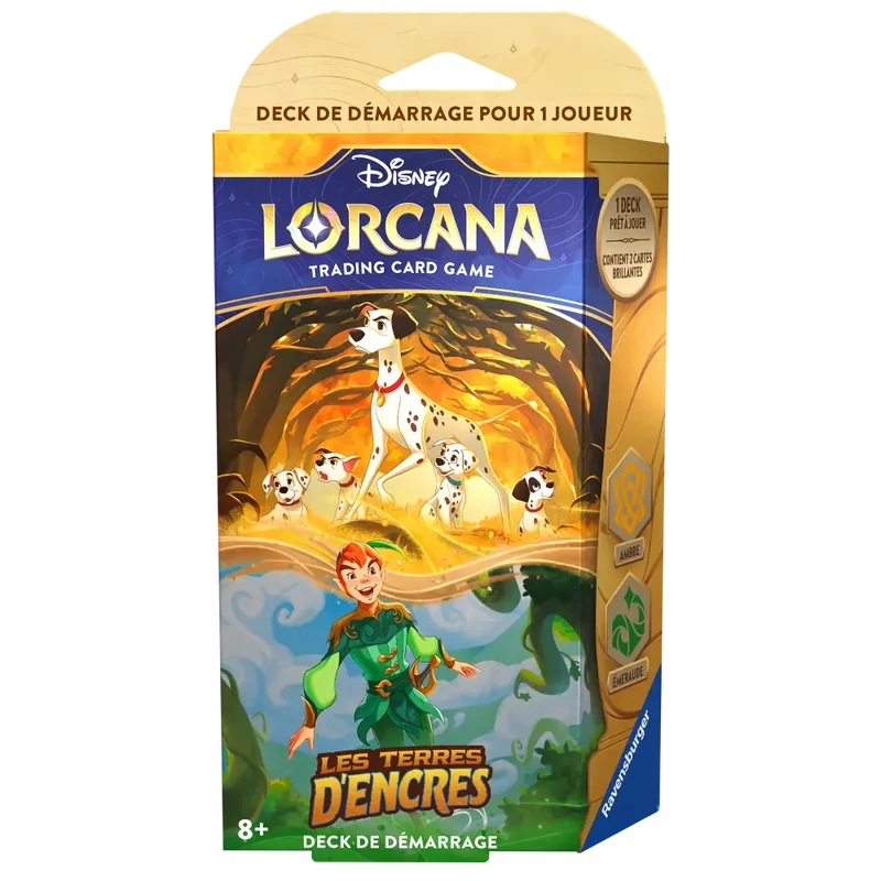 DECK DE DÉMARRAGE PONGO ET PETER PAN – DISNEY LORCANA - FR