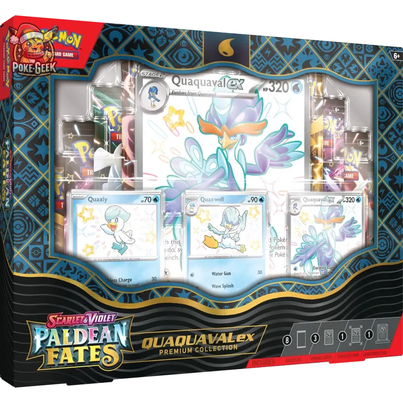 Pokemon Scarlet & Violet Paldean Fates Ex Premium Collection Box - ANGLAIS