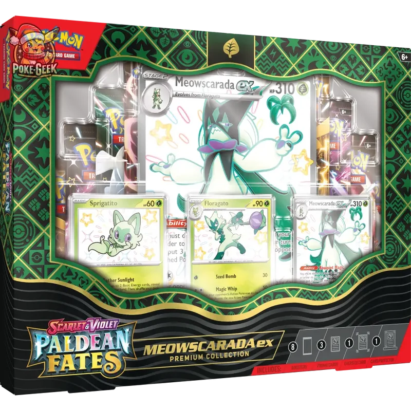Pokemon Scarlet & Violet Paldean Fates Ex Premium Collection Box - ANGLAIS
