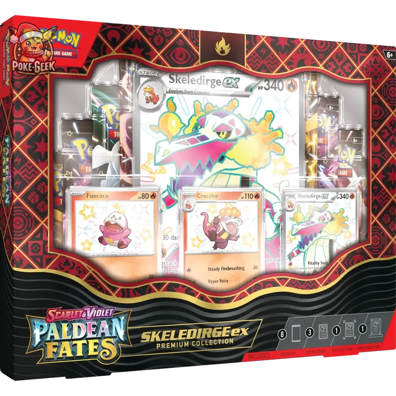 Pokemon Scarlet & Violet Paldean Fates Ex Premium Collection Box - ANGLAIS