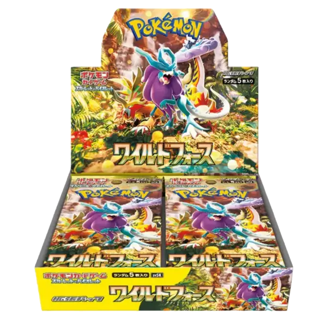 Display Pokémon SV5K Wild Force – Japonais