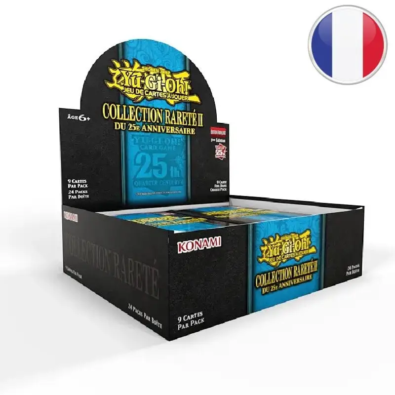 Display Yu-Gi-Oh [Rarity Collection 2] 24 Boosters – Français
