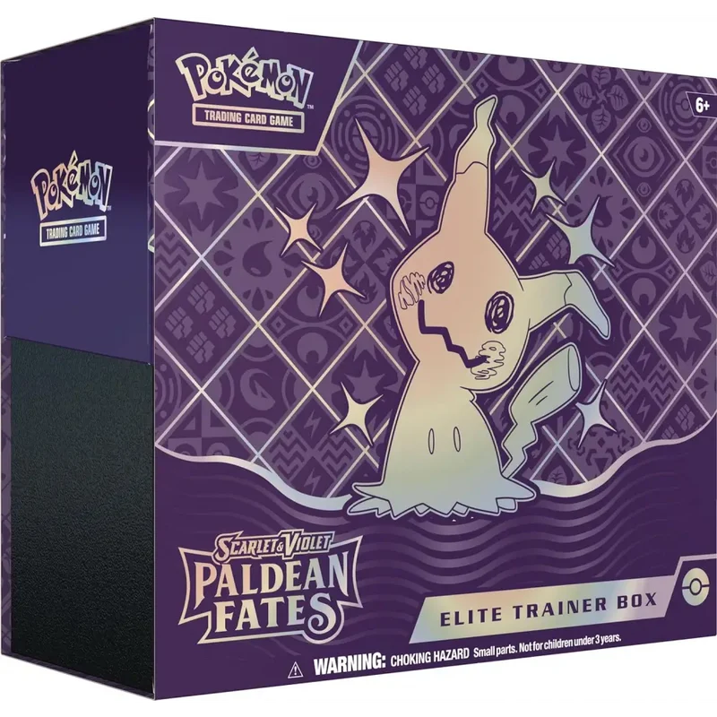 Scarlet and Violet - Elite Trainer Box Paldean Fates 4.5 - US (Version Anglaise)