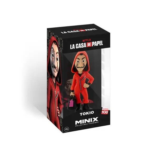 MINIX - NETFLIX - LA CASA DE PAPEL - TOKYO AVEC MASQUE - FIGURINE 12CM