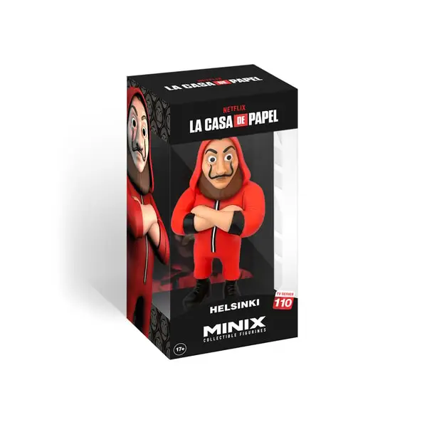 MINIX - NETFLIX - LA CASA DE PAPEL - HELSINKI AVEC MASQUE - FIGURINE 12CM