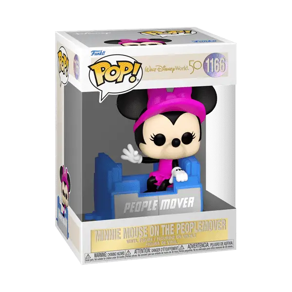 Funko Pop! Disney: Walt Disney World 50th Anniversary - Minnie Mouse on the People Mover