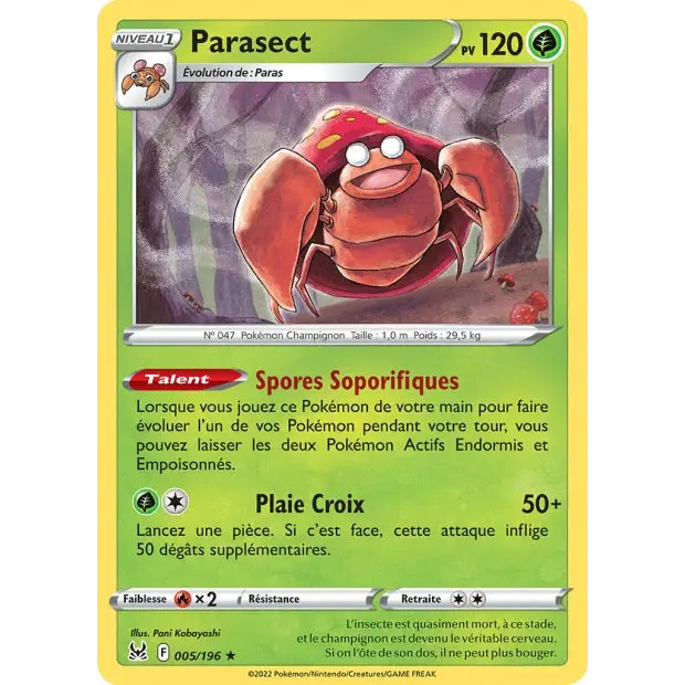 Parasect - EB Origine Perdue - 5/196