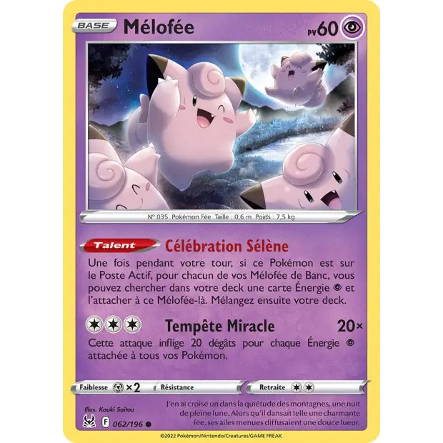 Mélofée - EB Origine Perdue - 62/196