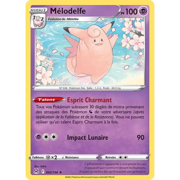 Mélodelfe - EB Origine Perdue - 63/196