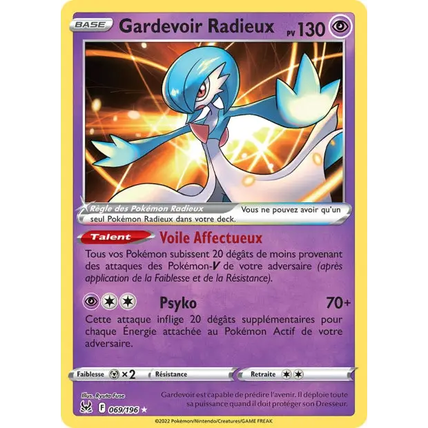 Gardevoir Radieux - EB Origine Perdue - 69/196