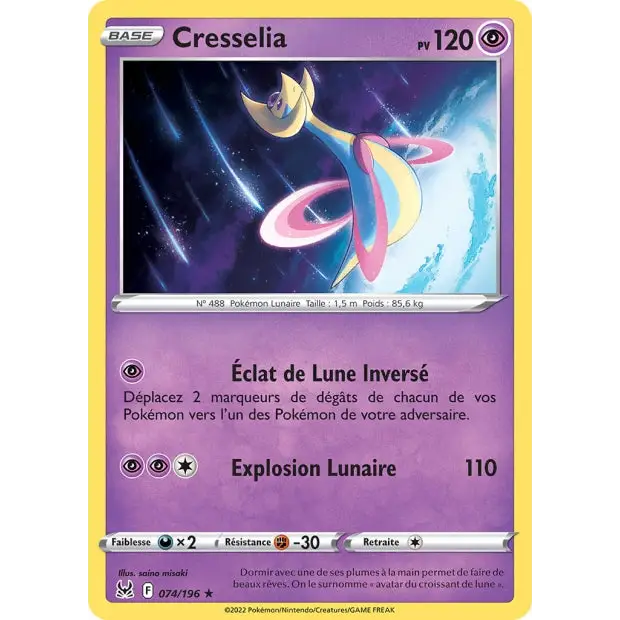 Cresselia - EB Origine Perdue - 74/196