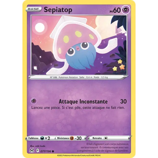 Sepiatop - EB Origine Perdue - 77/196