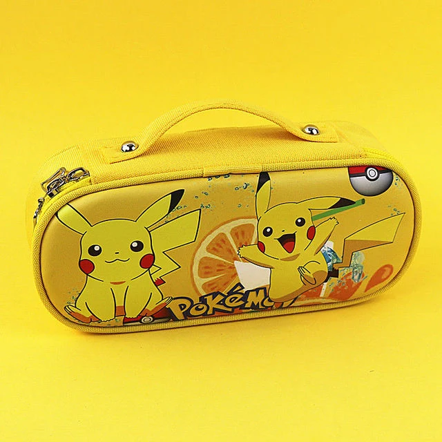 Trousse ou sac à crayons dans de nombreux motifs Pokemon différents