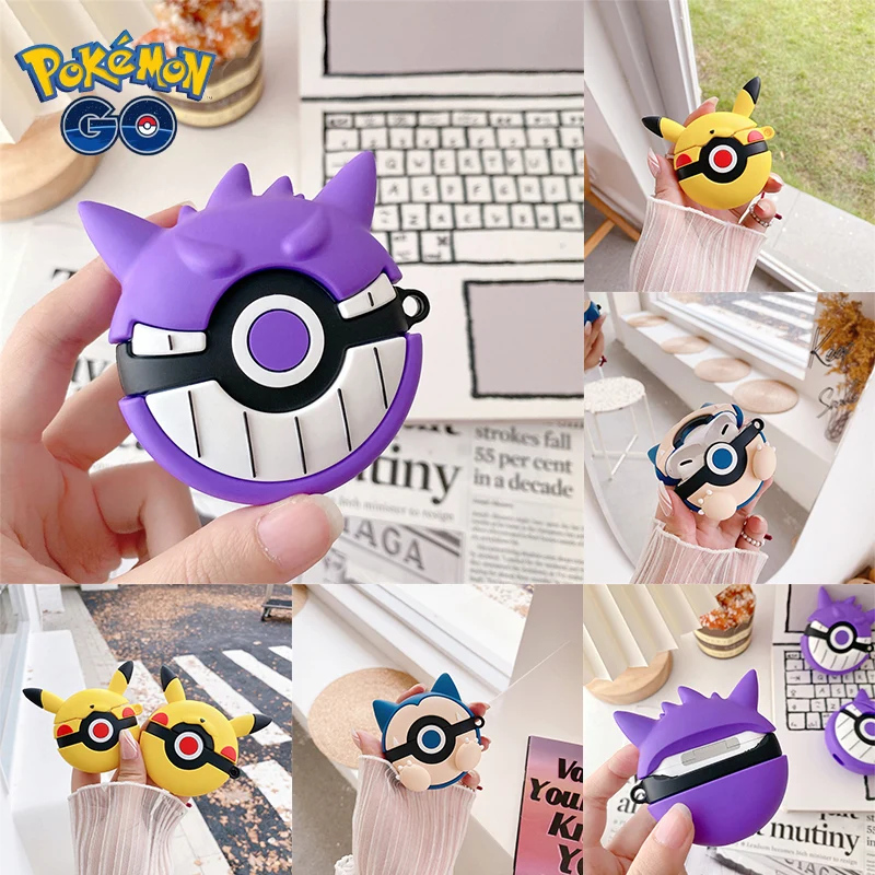 Étui pour écouteurs Pokemon pour écouteurs Apple AirPods 1 2 3
