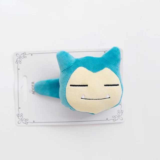 Pinces à cheveux Pikachu, Bulbasaur, Relaxo ou Jigglypuff
