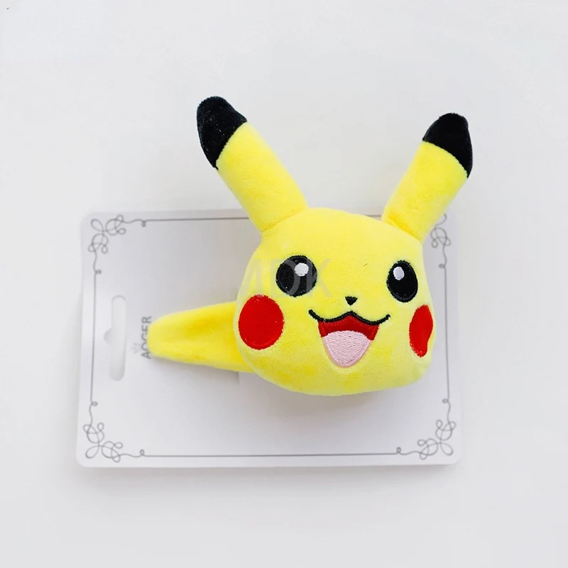 Pinces à cheveux Pikachu, Bulbasaur, Relaxo ou Jigglypuff