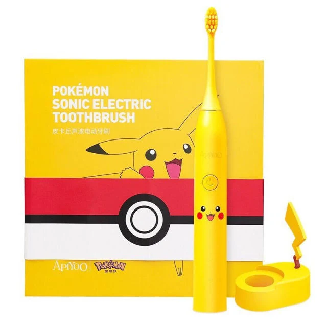 Brosse à dents électrique pour enfants Pokémon Pikachu