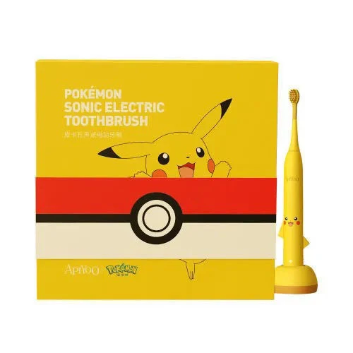 Brosse à dents électrique pour enfants Pokémon Pikachu