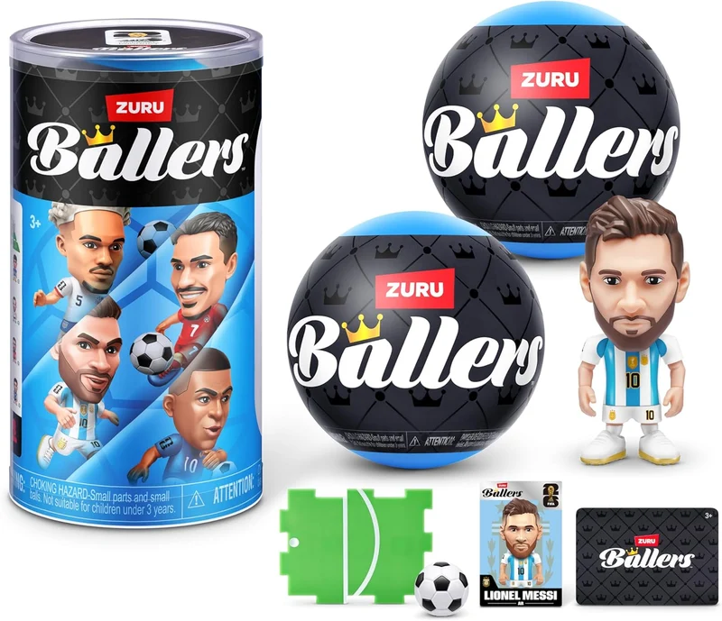 Figurines ballons ZURU Ballers Series 1 - Coupe du Monde FIFA 2026 (lot de 2)