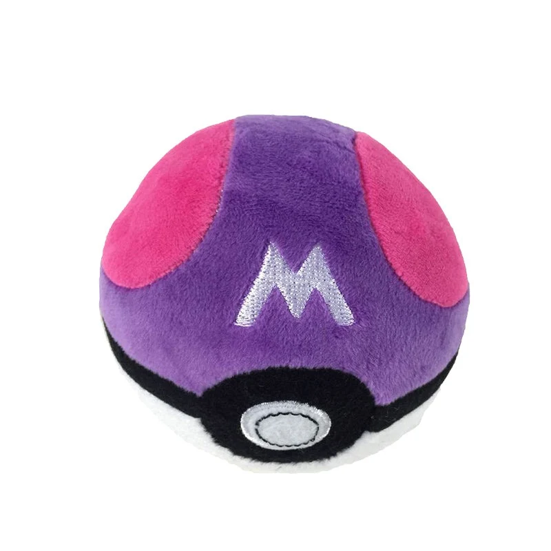 Pokeball peluche master balls 4 pièces dans un ensemble (env. 12cm)