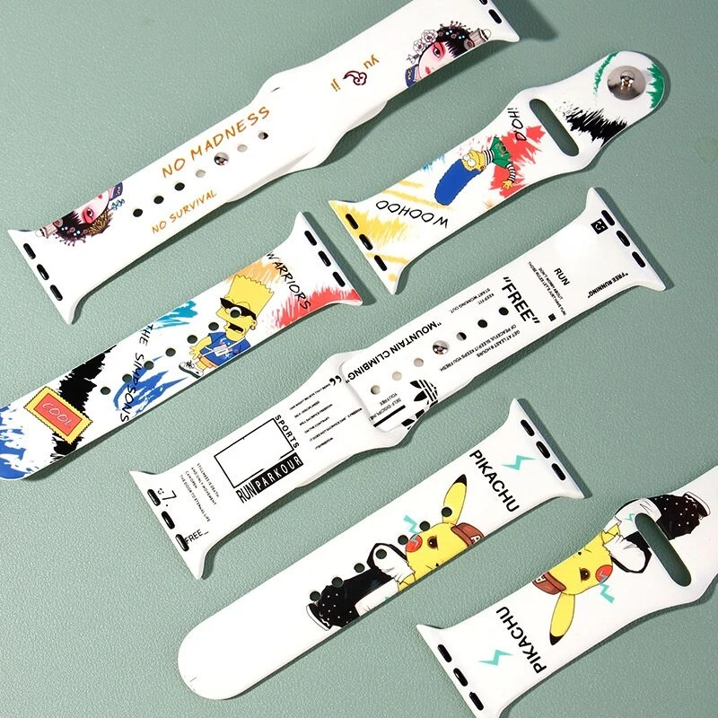 Bracelet Apple Watch Pokémon Pikachu (40 mm ou 44 mm)