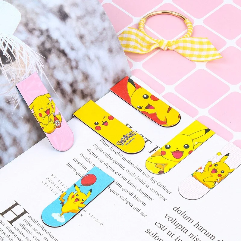 Marque-pages Pokémon Pikachu par lot de 6, 12 ou 18