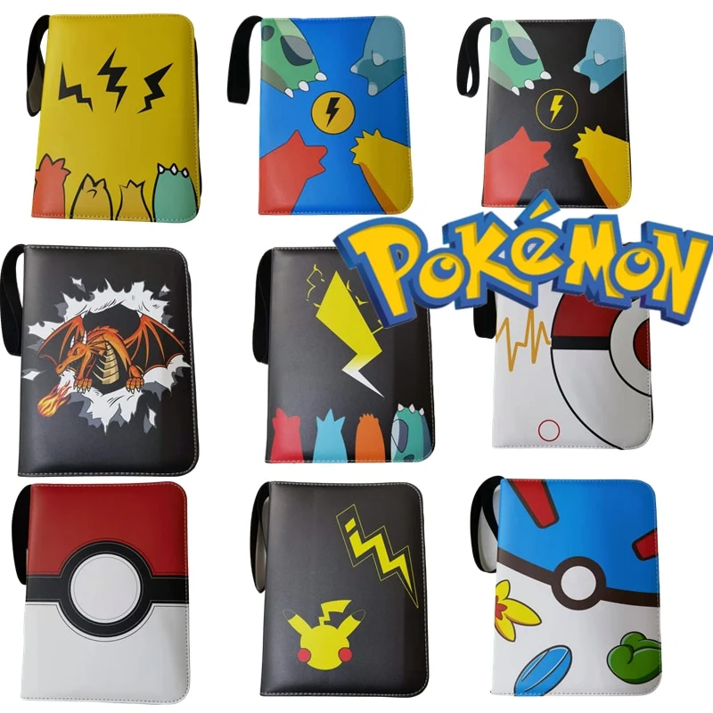 Chemise pour cartes Pokémon, format DIN A4, jusqu'à 400 cartes