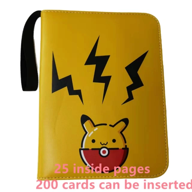 Chemise pour cartes Pokémon, format DIN A4, jusqu'à 400 cartes