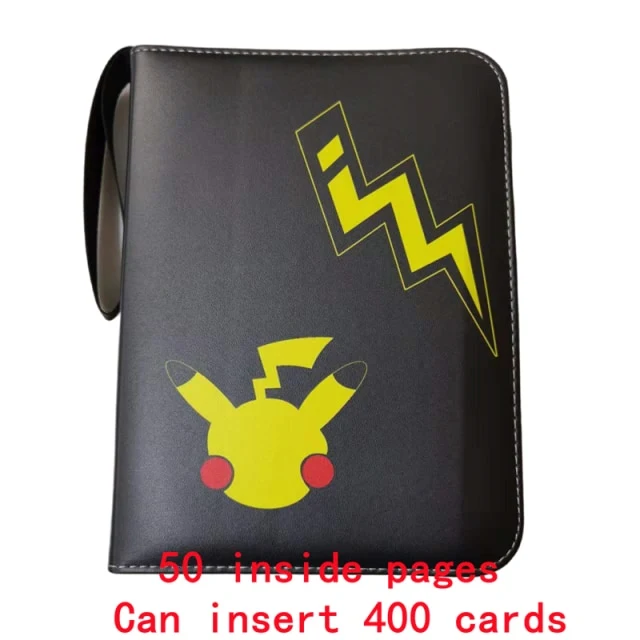 Chemise pour cartes Pokémon, format DIN A4, jusqu'à 400 cartes