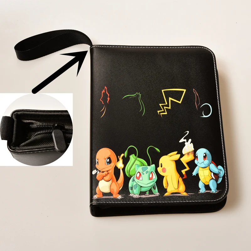 Chemise pour cartes Pokémon, format DIN A4, jusqu'à 400 cartes