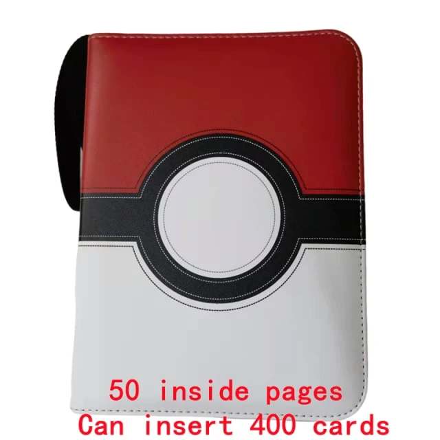 Chemise pour cartes Pokémon, format DIN A4, jusqu'à 400 cartes