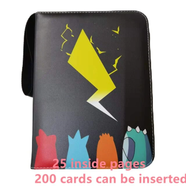 Chemise pour cartes Pokémon, format DIN A4, jusqu'à 400 cartes