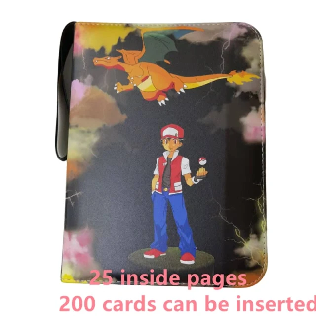 Chemise pour cartes Pokémon, format DIN A4, jusqu'à 400 cartes