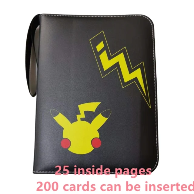 Chemise pour cartes Pokémon, format DIN A4, jusqu'à 400 cartes