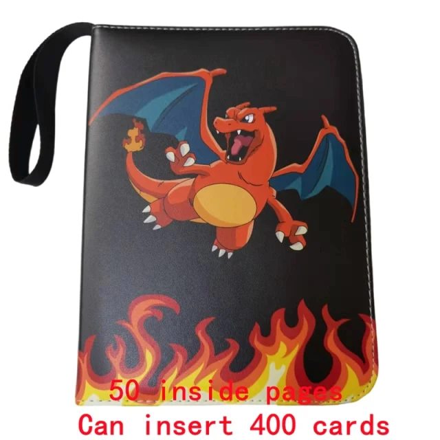 Chemise pour cartes Pokémon, format DIN A4, jusqu'à 400 cartes