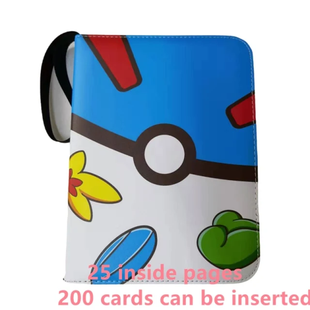 Chemise pour cartes Pokémon, format DIN A4, jusqu'à 400 cartes