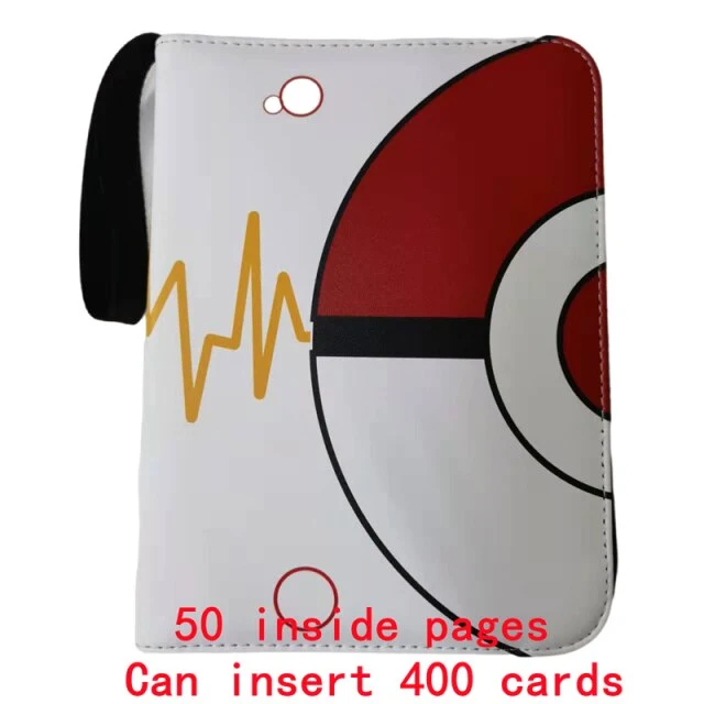 Chemise pour cartes Pokémon, format DIN A4, jusqu'à 400 cartes