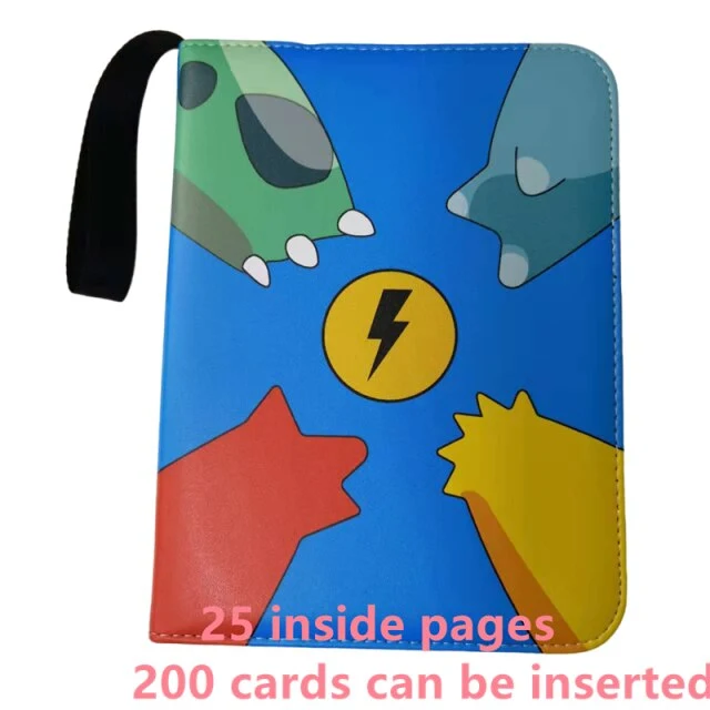 Chemise pour cartes Pokémon, format DIN A4, jusqu'à 400 cartes