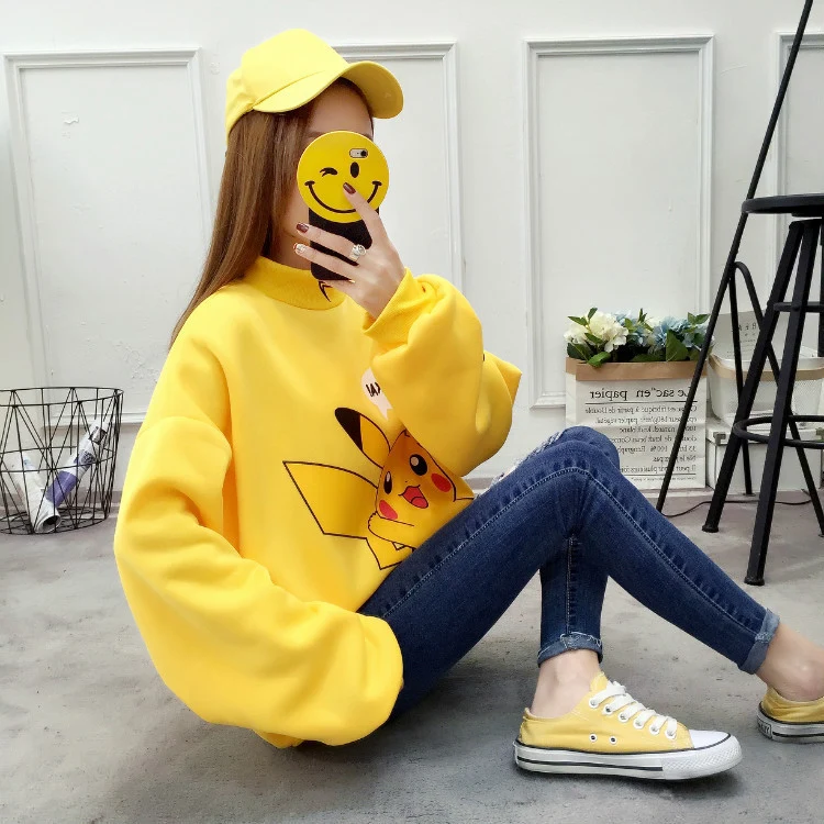 Élégant pull Pokemon Pikachu extra long