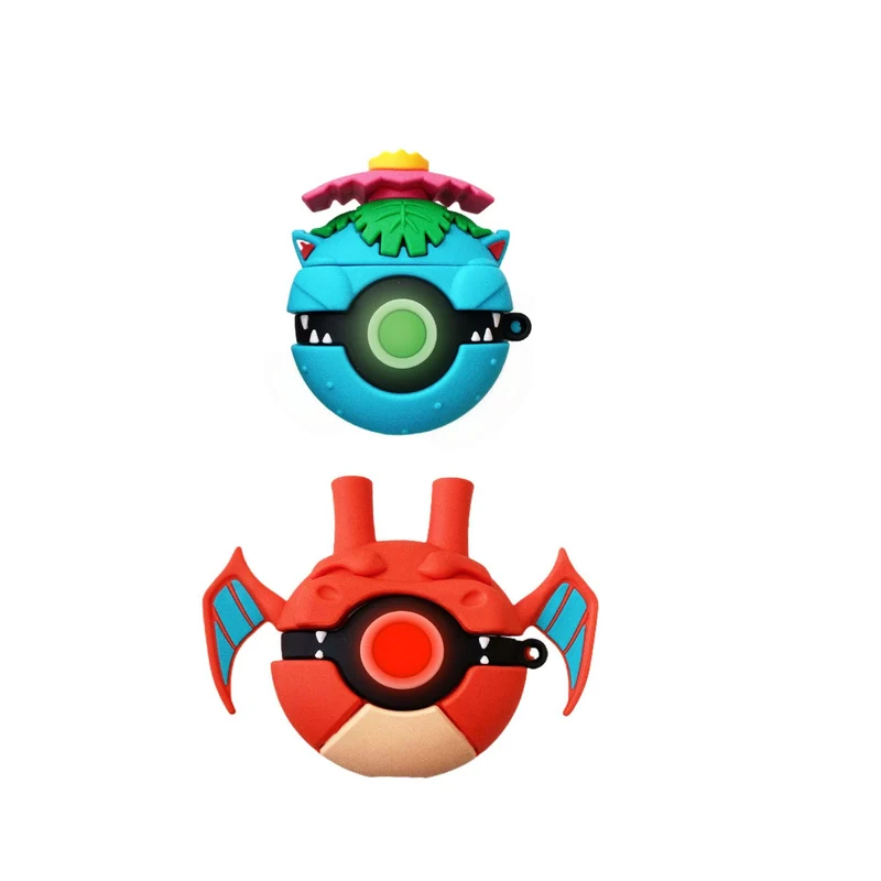 Étui pour écouteurs Bisaflor / Charizard pour Apple AirPods 1, 2, 3 et Pro