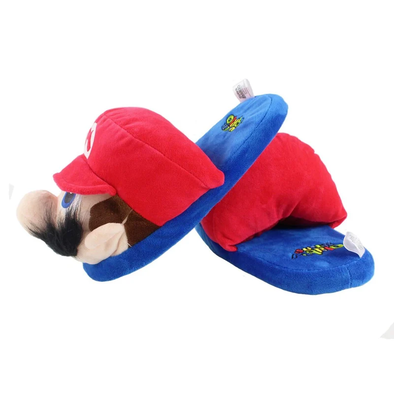 Peluche pantoufle Nintendo Mario Brothers adulte taille unique