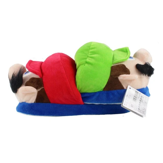 Peluche pantoufle Nintendo Mario Brothers adulte taille unique