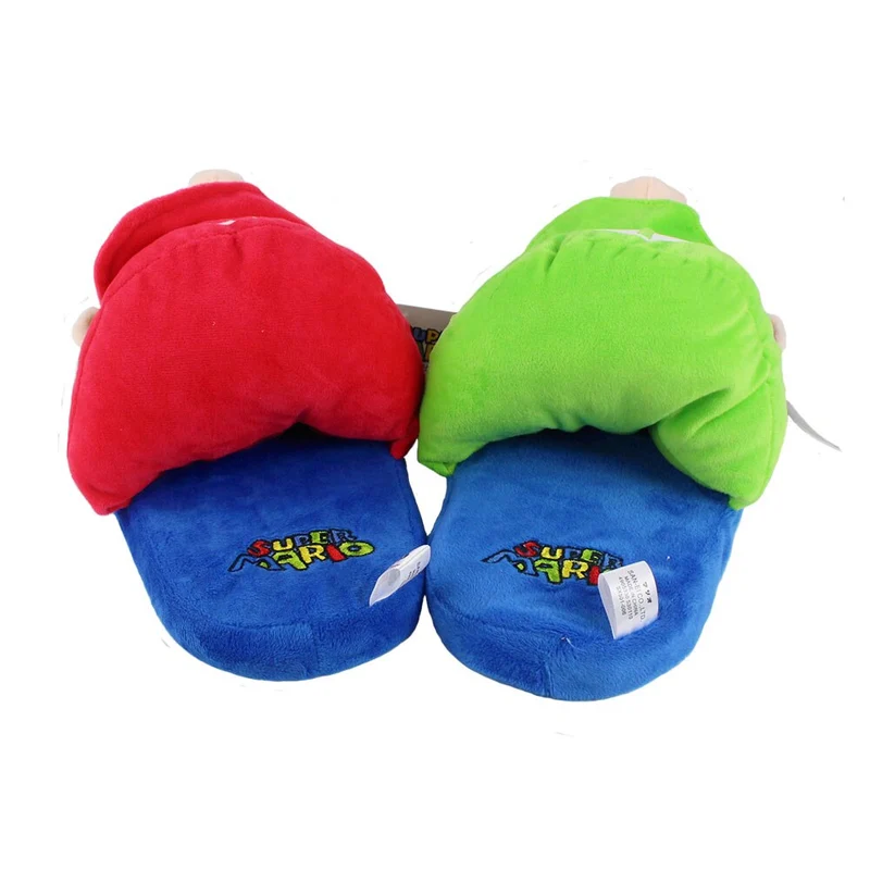 Peluche pantoufle Nintendo Mario Brothers adulte taille unique