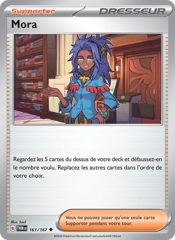 Mora 161/167 — EV06 – Mascarade Crépusculaire — Carte Pokémon française