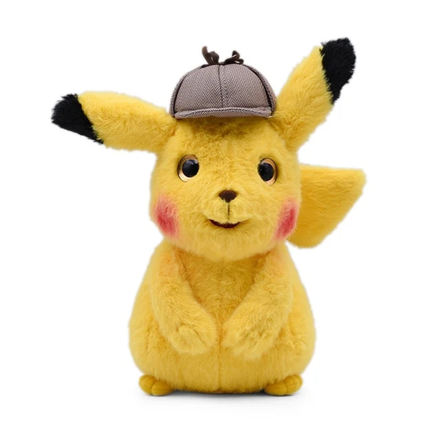 Détective Pikachu - Peluche Pancham, Mr Mime ou Pikachu Pokemon