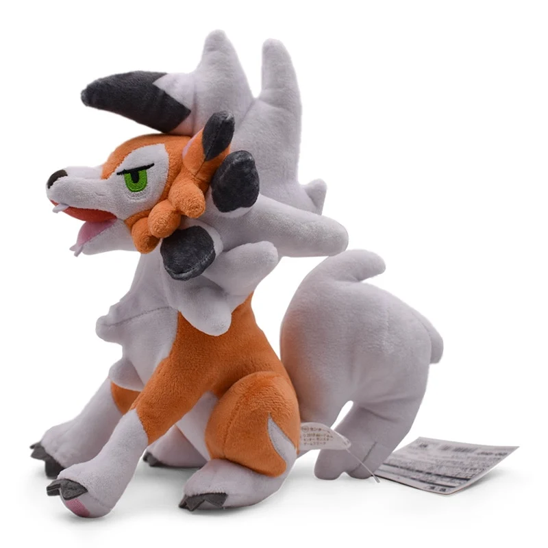 Pokémon en peluche Lycanroc Lycanroc assis (environ 24 cm)