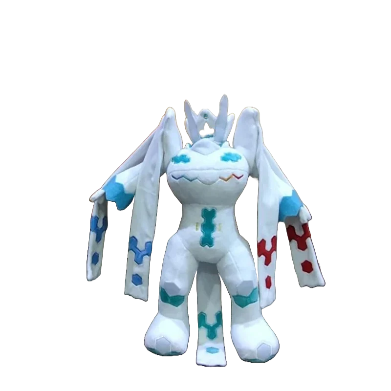 Tissu Zygarde & Solgaleo rouge Pokemon (environ 25cm / 33cm)